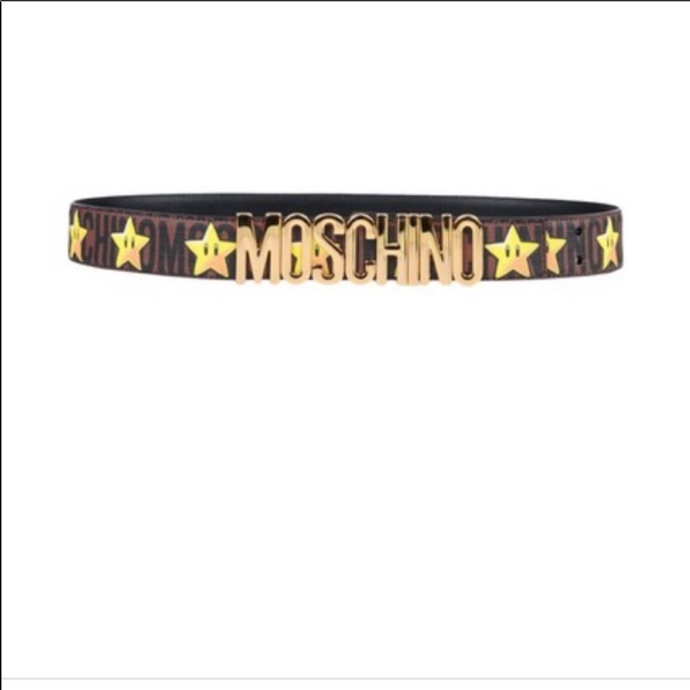 Moschino Brown Belt
